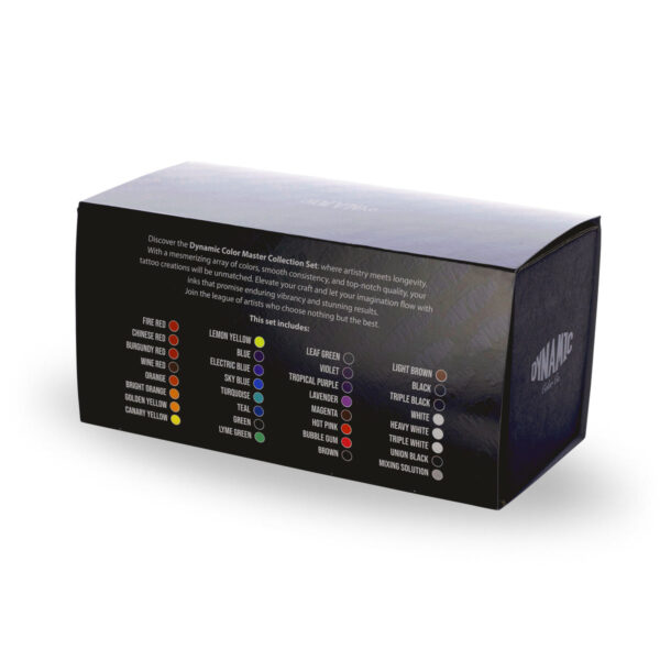 Dynamic Master Collection Tattoo Ink 30 Color Set - 1 oz. Bottles - Image 3