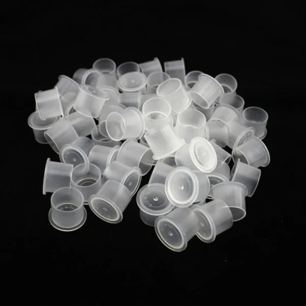 Wide Base Clear Ink Cups 1000pc
