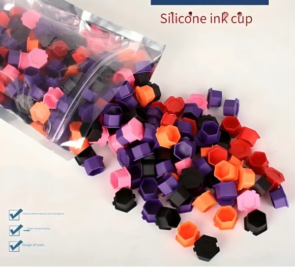 Silicon Ink Cups (wide connector bottoms)