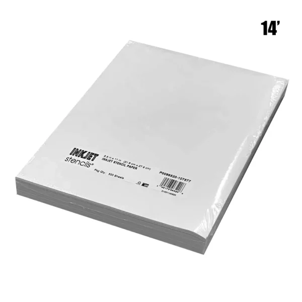 INKJET STENCIL PAPPER